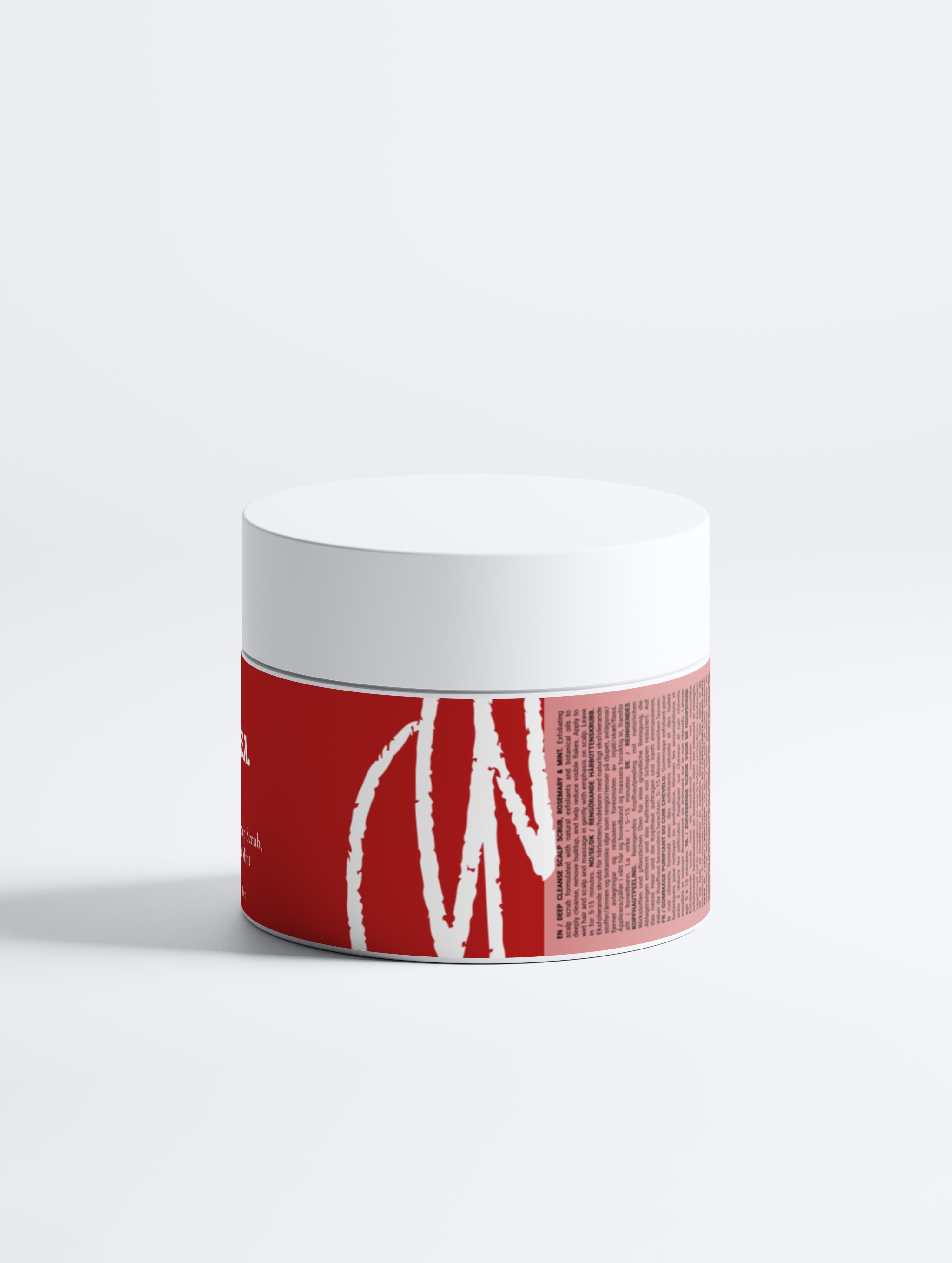 Deep Cleanse Scalp Scrub, Rosemary & Mint